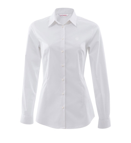 Bluse München, slim fit, langarm