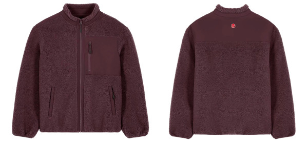 Sherpa-Jacke, Unisex, Teenager-/Erwachsenengr.