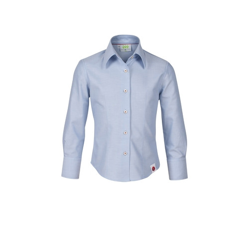 Oxfordbluse, langarm, Mädchen